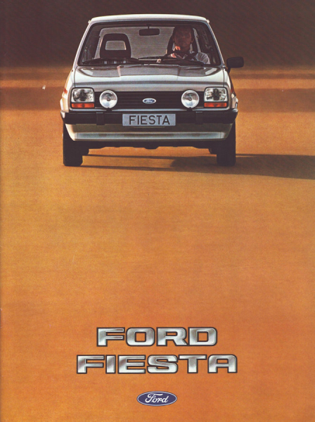 Ford Fiesta Prospekt 8.1981