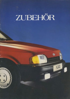 Ford Zubehör Prospekt ca. 1985