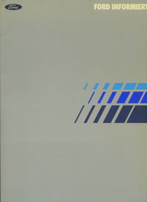 Ford Pressemappe 1987