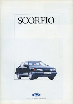 Ford Scorpio Prospekt 3.1987