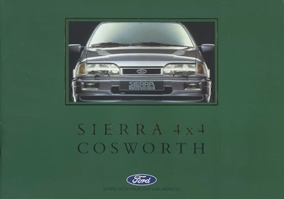Ford Sierra 4x4 Cosworth Prospekt 12.1989