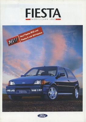 Ford Fiesta Prospekt 3.1992