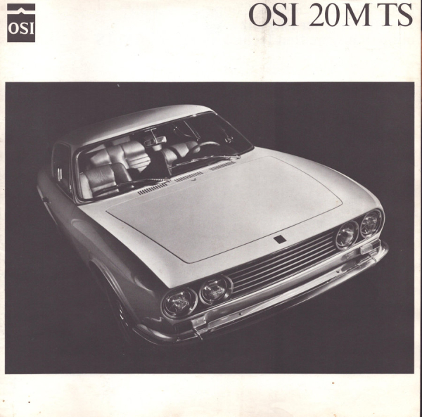 (Ford) OSI 20 M TS Prospekt ca. 1967