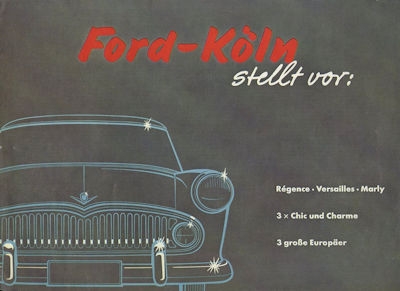 Ford France program 1956