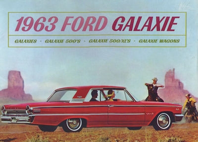 Ford Galaxie brochure 1963