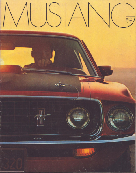 Ford Mustang Prospekt 1969