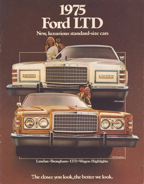 Ford LTD Prospekt 1975