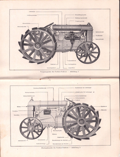 Fordson Traktor Bedienungsanleitung 9.1927
