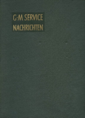 General Motors Service messages folder 1931