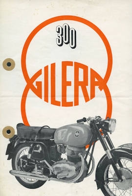 Gilera 300 ccm brochure ca. 1964