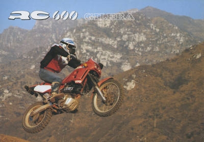 Gilera RC 600 brochure ca. 1992