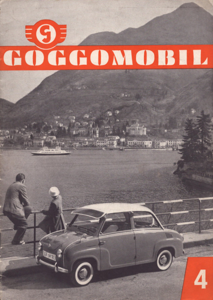 Goggomobil Zeitschrift 1958 Heft 4