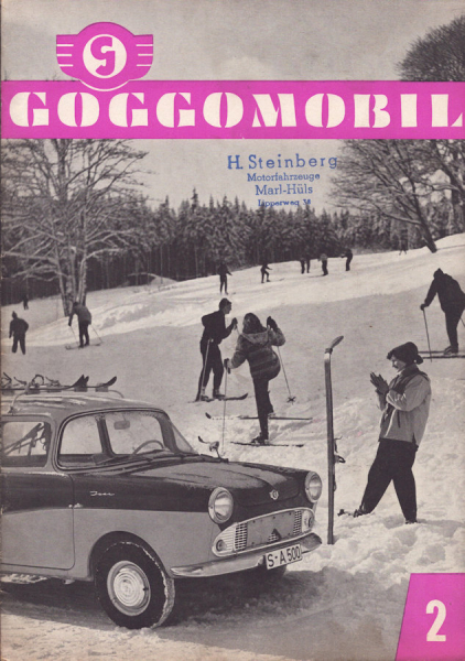 Goggomobil Zeitschrift 1960 Heft 2