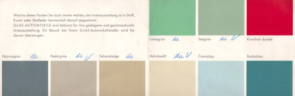 Glas Farben 1963