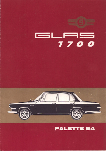 Glas 1700 Farben 1964