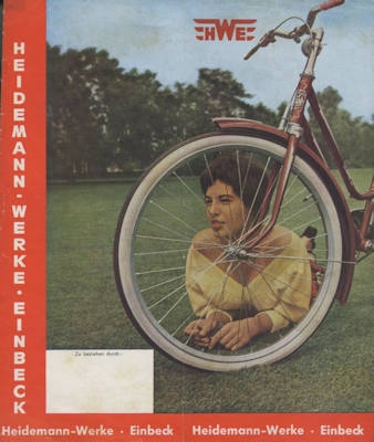 HWE bicycle program ca. 1956