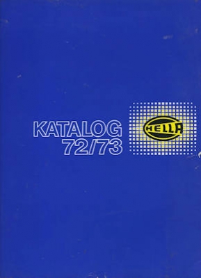 Hella Katalog 1972/73