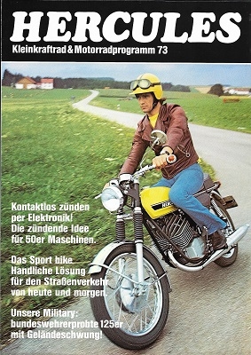 Hercules Kleinkraftrad & Motorradprogramm 1973