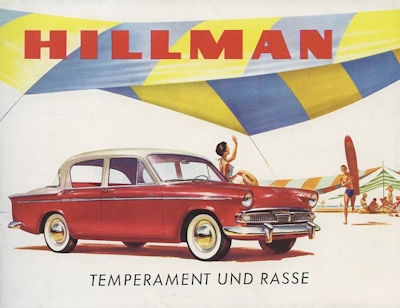 Hillman Minx brochure ca. 1961