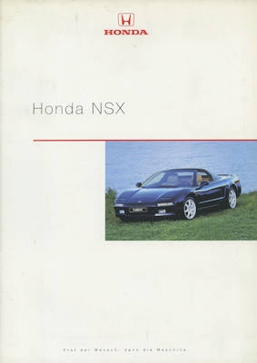 Honda NSX brochure 9.1999