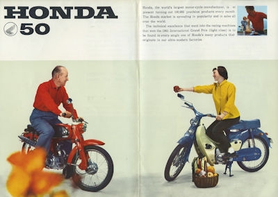 Honda 50 brochure 1962