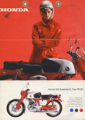 Honda Programm 1964