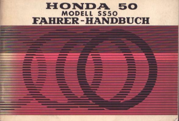 Honda SS 50 Bedienungsanleitung 1966