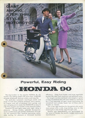 Honda CM 90 Prospekt 1968