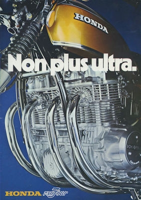 Honda CB 750 Four brochure ca. 1972