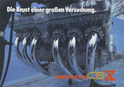 Honda CBX Prospekt ca. 1978