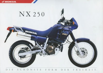 Honda NX 250 Prospekt 1989