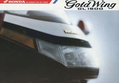 Honda Gold Wing GL 1500 brochure 1990