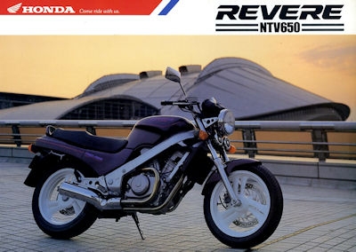 Honda NTV 650 Revere brochure 1991