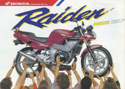 Honda Raider NSR 125 F Prospekt 1992 it