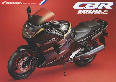 Honda CBR 1000 F Prospekt 1993