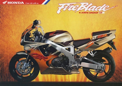 Honda CBR 900 RR Fire Blade Prospekt 1995