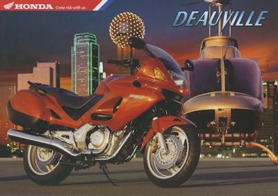 Honda Deauville 650 brochure 1998