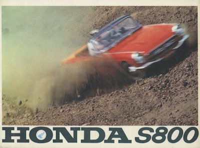 Honda S 800 brochure 1967