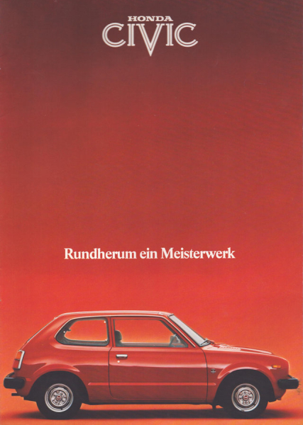 Honda Civic Prospekt ca. 1978