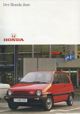 Honda Jazz Prospekt ca. 1990