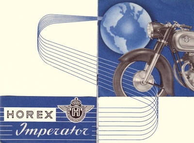 Horex Imperator 500 ccm brochure ca. 1952