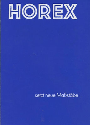 Horex / Zweirad Röth Mofa und Moped Programm 1979