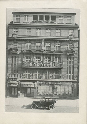 Hotel Nordland / Berlin Brochüre 1920er Jahre