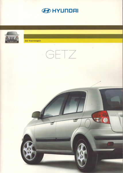 Hyundai Getz Prospekt 1.2003
