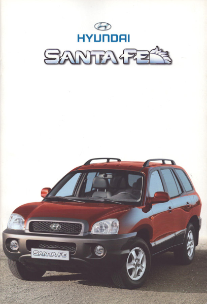 Hyundai Sonata FE Prospekt 11.2002