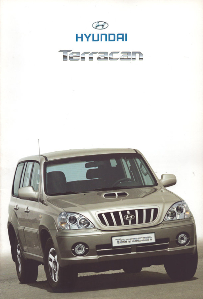 Hyundai Terracan Prospekt 8.2003
