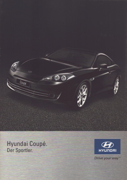 Hyundai Coupé Prospekt 2.2007