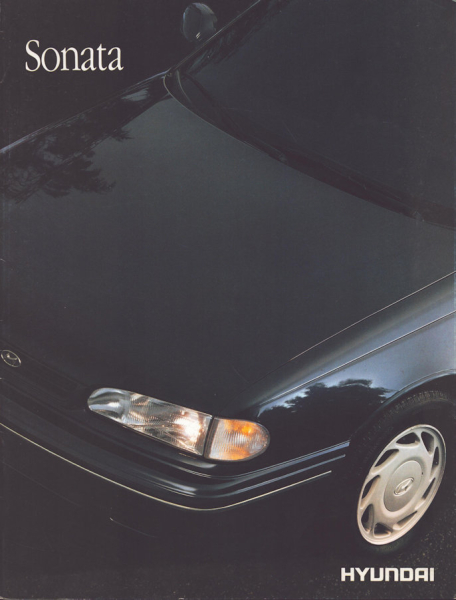 Hyundai Sonata Prospekt ca. 1992