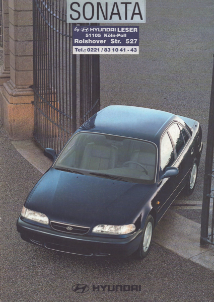 Hyundai Sonata Prospekt ca. 1994