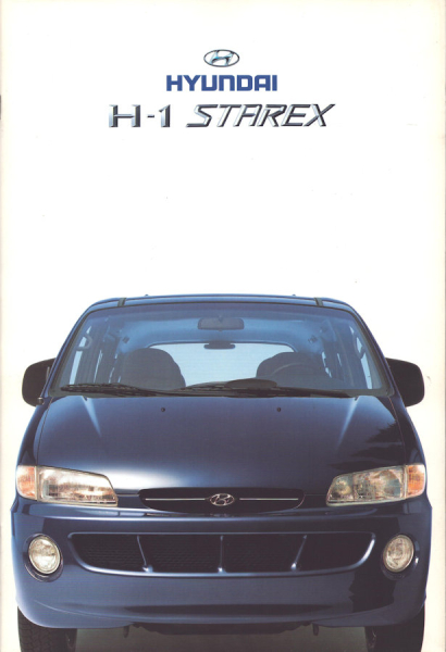 Hyundai H-1 Starex Prospekt 12.1997